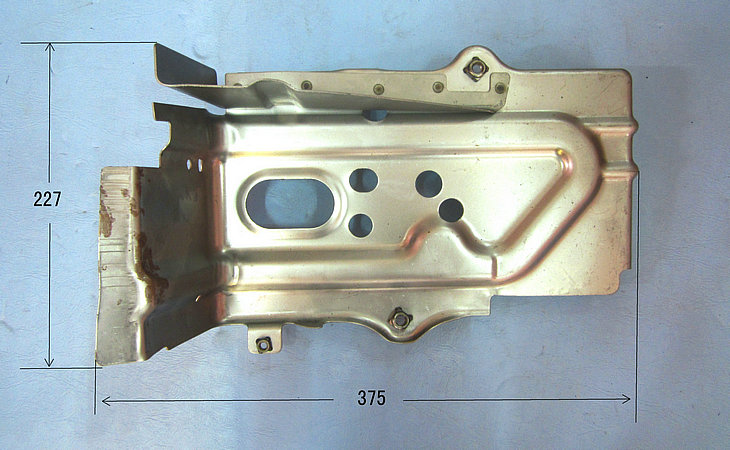 Right battery bracket (assembly)