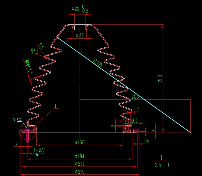 Dust cover (shift lever)