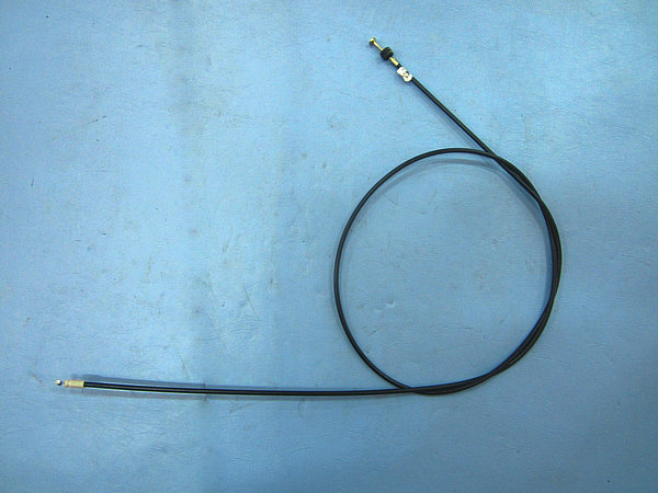 Engine hood lock operation wire assembly