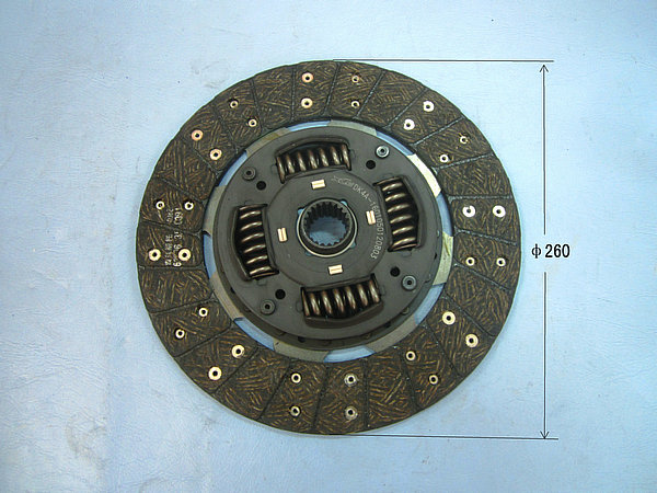 Clutch driven disc