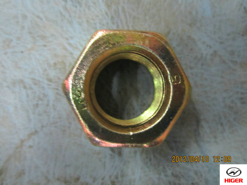 Type I hex nut - fine teeth