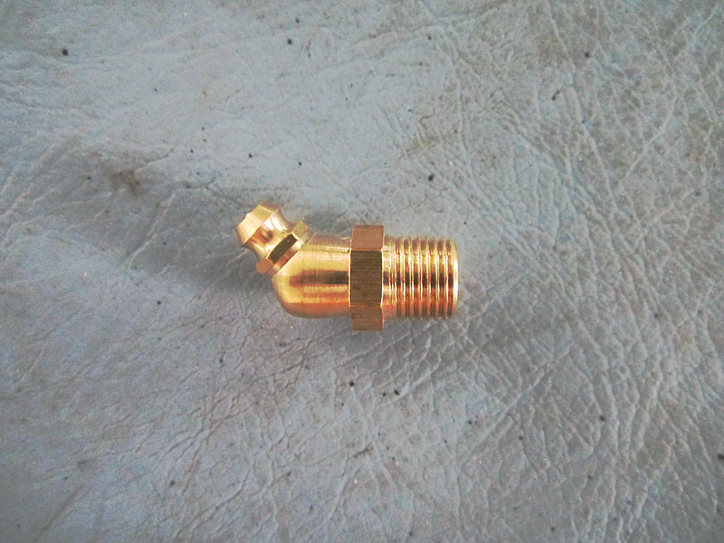 Bend neck grease mouth