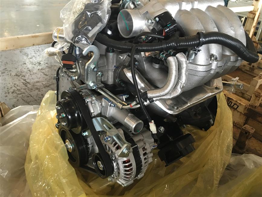 Engine assembly, KS, XC4G20, National V, unlimited speed, electronic fan, OBD, MT22.1.1