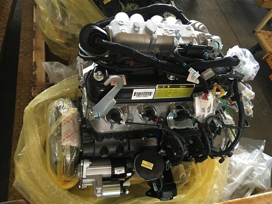 Engine assembly, KS, XC4G20, National V, unlimited speed, electronic fan, OBD, MT22.1.1-1