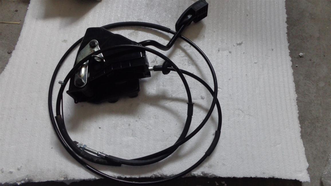 Accelerator pedal with pull cable assembly, JM491QE/V20, left rudder-4