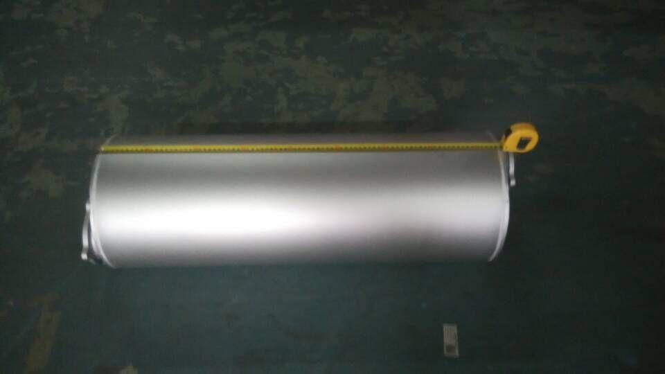 Muffler assembly (with flanges at both ends), 300, total length 950-3