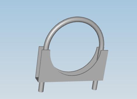 Clutch assembly-exhaust system (D106), YC6A260-40