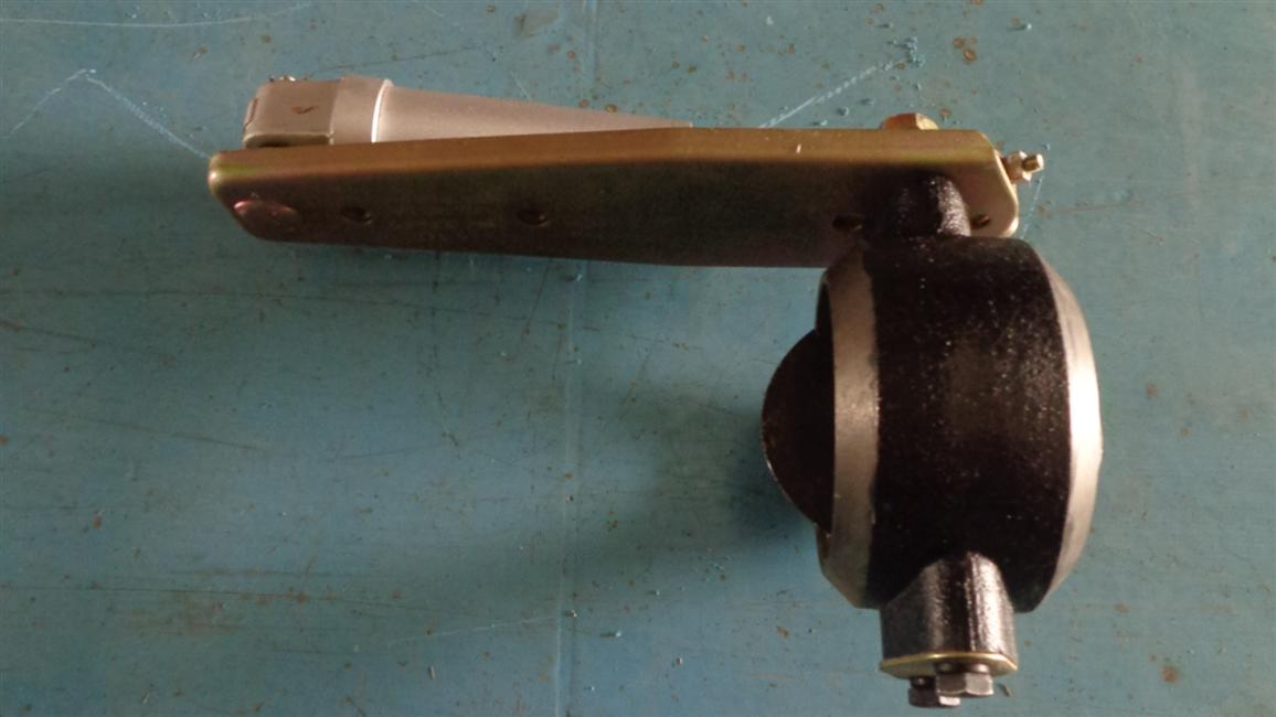 Exhaust brake valve assembly, D84,64-1