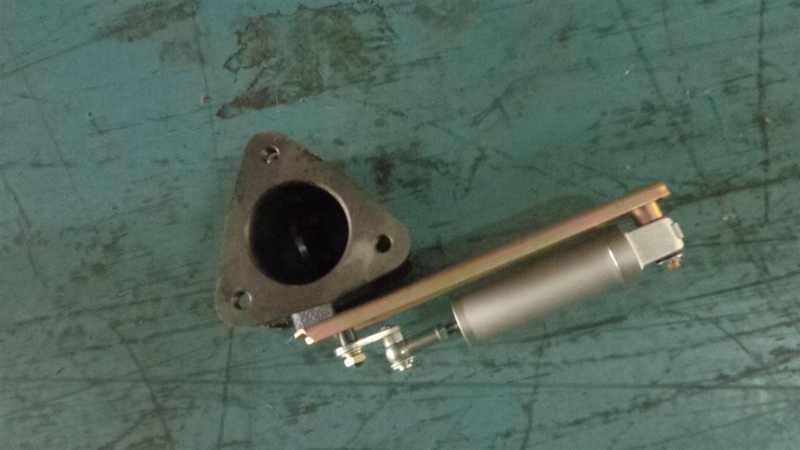 Exhaust brake valve assembly, φ64,90-1