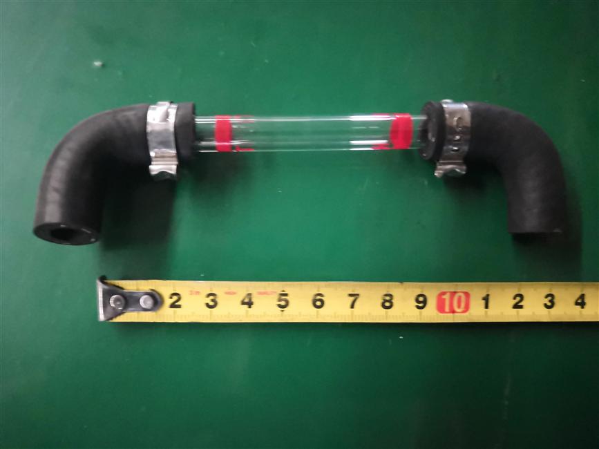 View mirror window assembly (including glass tube/bend tube/clutch clamp), L=125, Xiangshan, 213500390