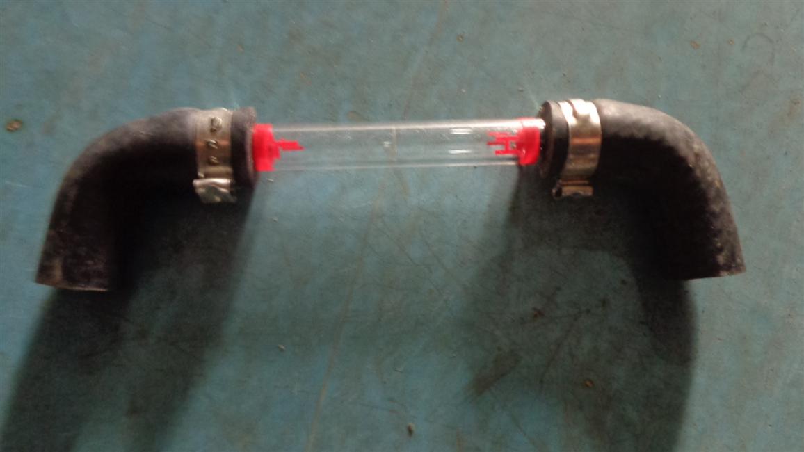 Vue ensemble de vitres miroirs (y compris tube de verre/tube de bout/clamp d'embrayage), L=125, Xiangshan, 213500390-1