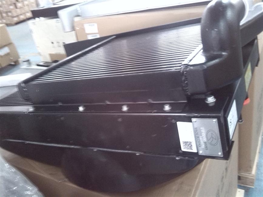 Cooling module assembly, 620*1069*433.5, aluminum plate fin, 1-597Fan-center, none-2