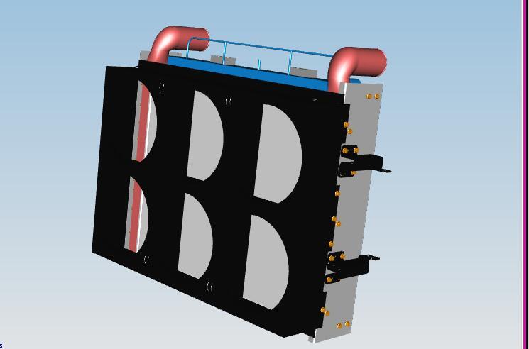 Cooling module assembly, electronic fan, China Pakistan