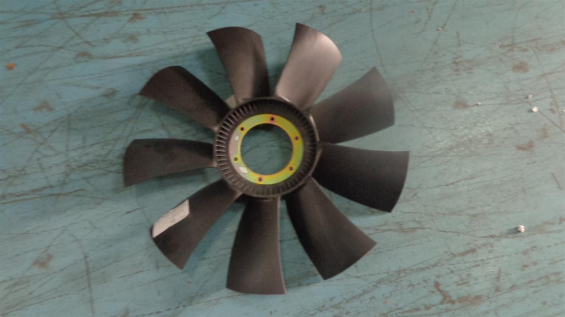 Fan assembly-electromagnetic, F660W-127-152.4-9G (A punch), D660-2