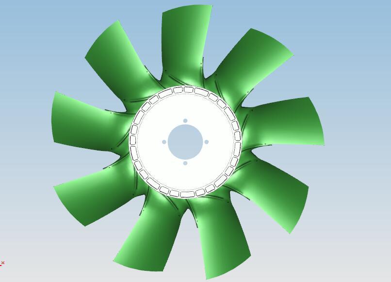 Fan assembly, direct connection, D 660-1