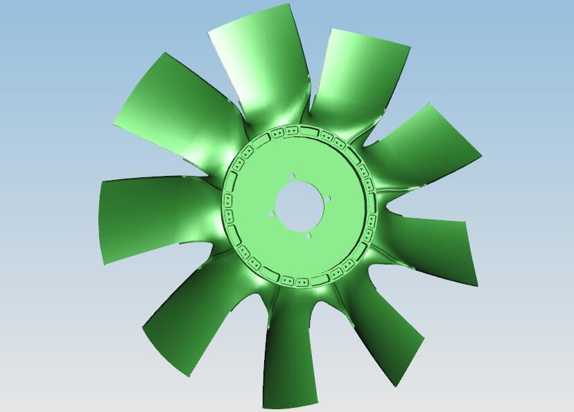 Fan assembly, direct connection, D 660