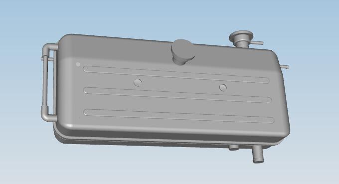 Расширенный резервуар для воды, квадратный, 133,5 л, 70KPa