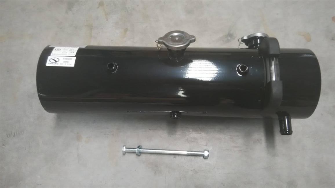 Expansion tank assembly, round, 13L