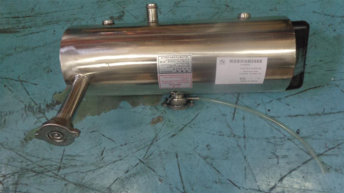 Expansion tank assembly, round, 10L-1