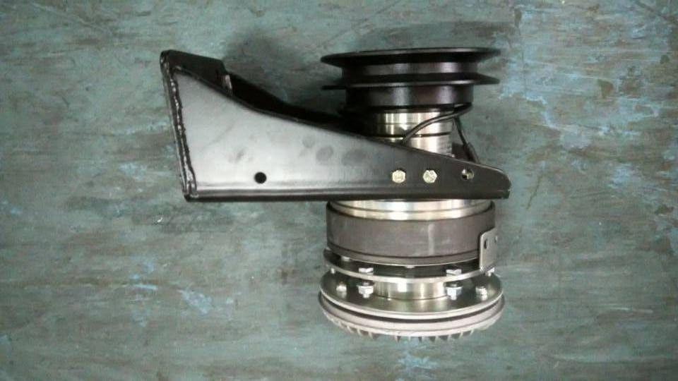 Fan clutch assembly, 165, high-mounted, 179, imported bearings