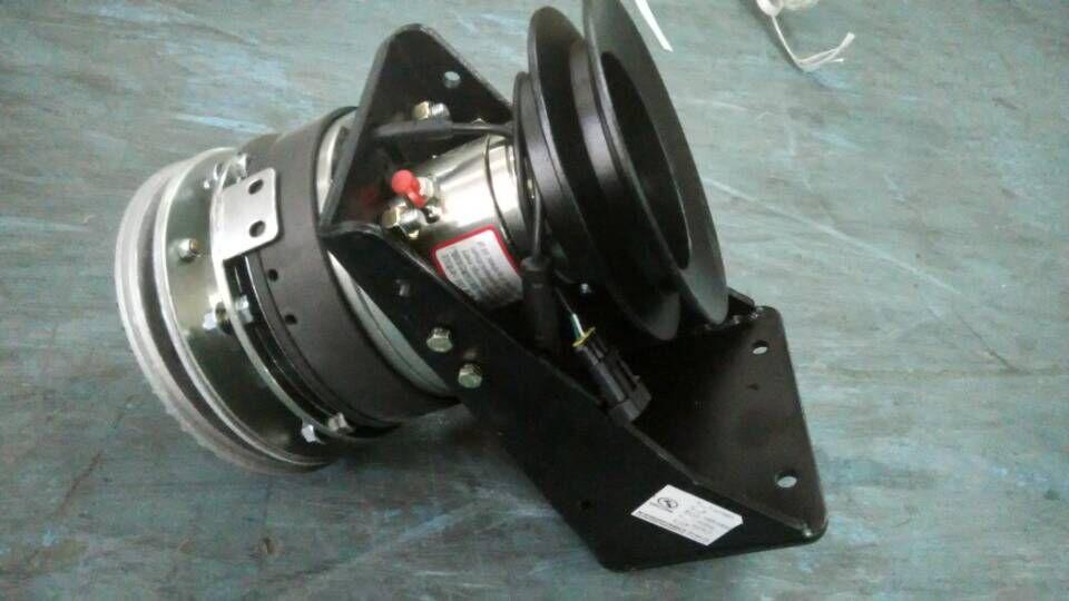 Fan clutch assembly, 165, high-mounted, 179, imported bearings-1