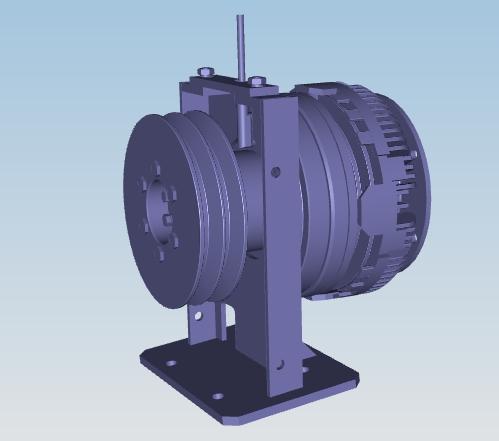 Fan clutch assembly, 168, dual B slot, dual flexibility, high torque