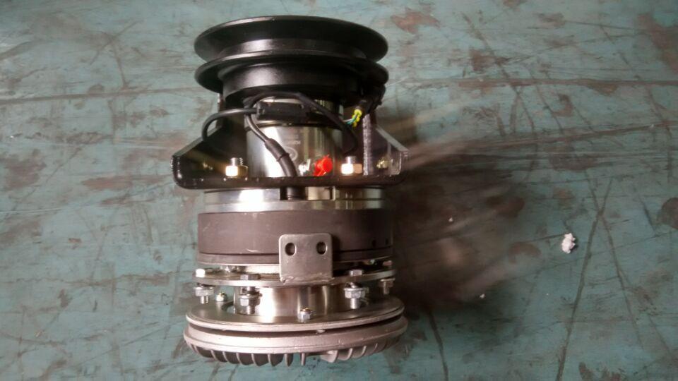 Three-speed electromagnetic fan clutch assembly, 165-1