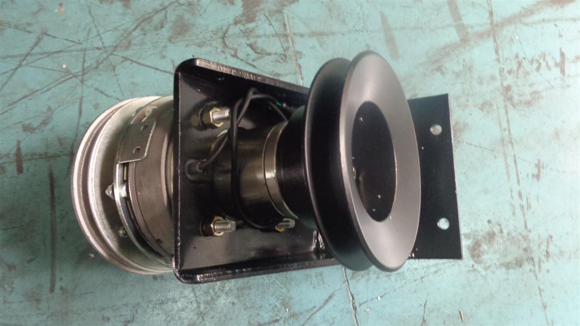 Three-speed electromagnetic fan clutch assembly, D165