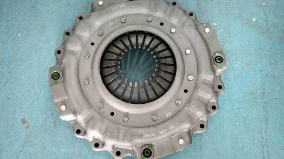 Clutch pressure plate assembly, iron flow 430 diaphragm push type, after-sales service-2
