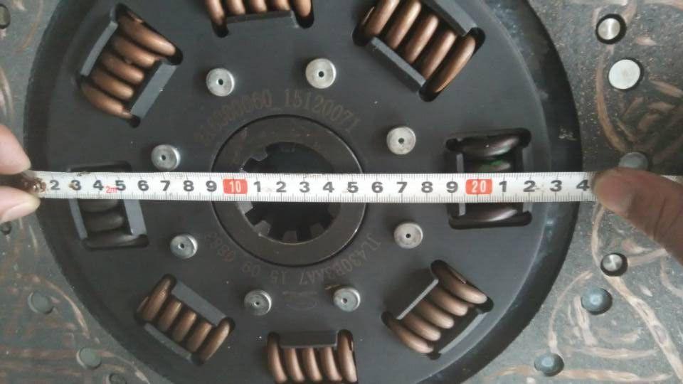 Montage de disques entraînés par embrayage, type de poussoir Jinnan 430, JL430B3AA7-1
