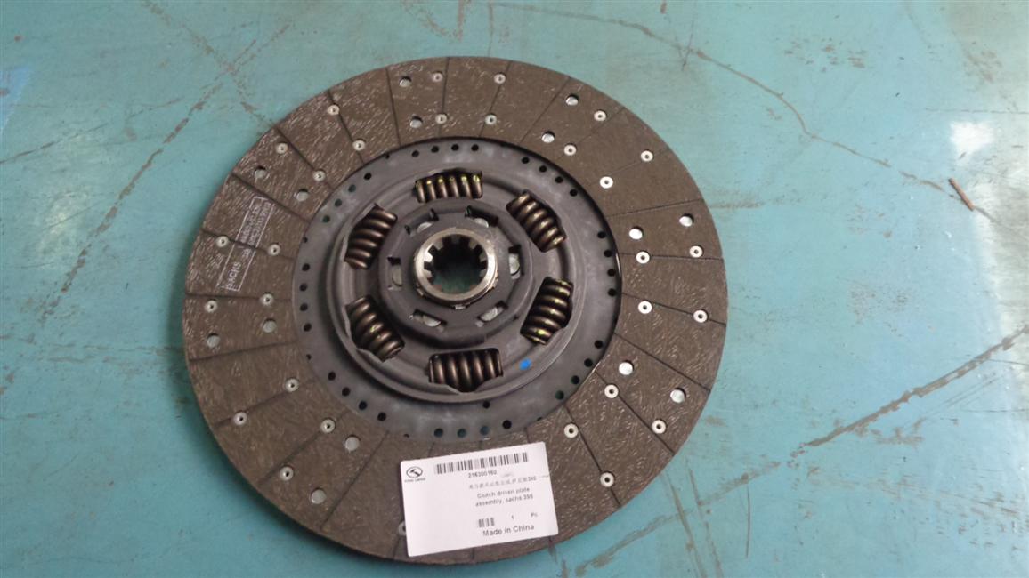 Clutch driven disc assembly, saxophone φ395, push spline, 39 1878 008 715-3