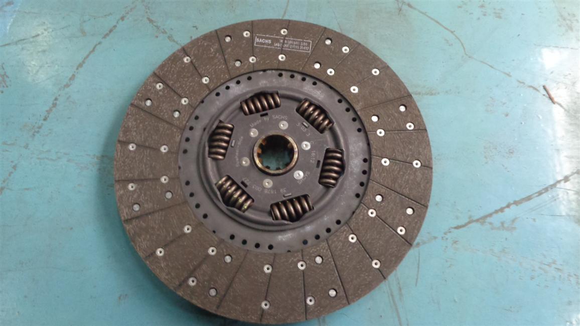 Clutch driven disc assembly, saxophone φ395, push spline, 39 1878 008 715-4