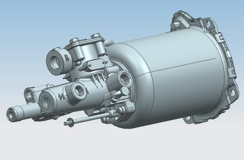 Clutch booster, WABCO, φ22, φ105, with two-position three-way valve