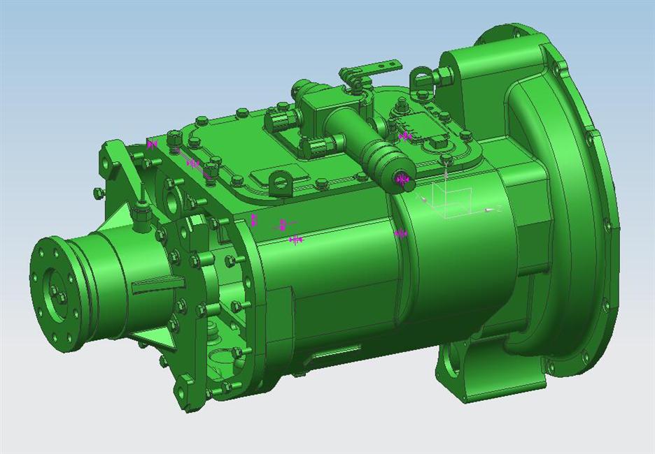 Transmission assembly, 6DS130T, S-011-G9922-1