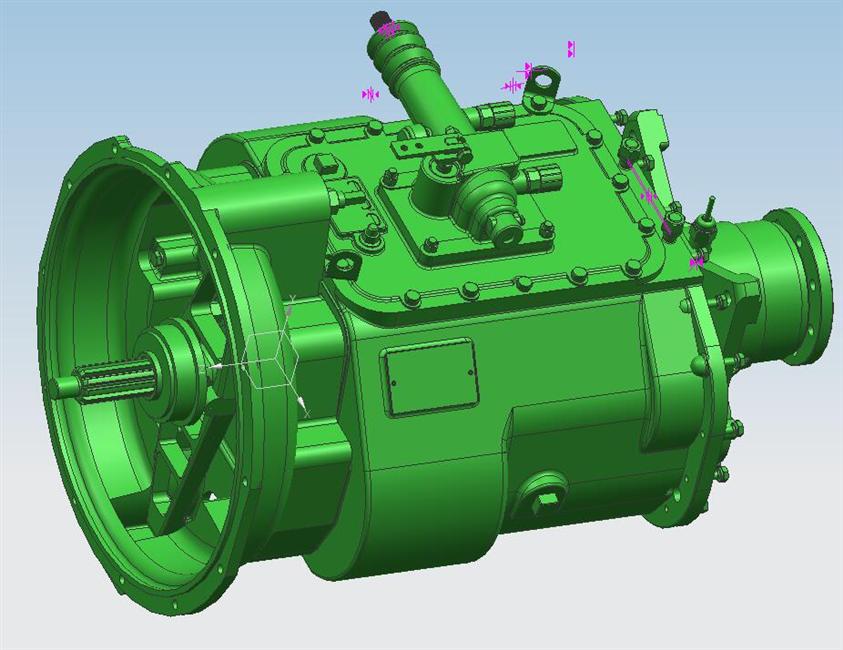 Transmission assembly, 6DS130T, S-011-G9922
