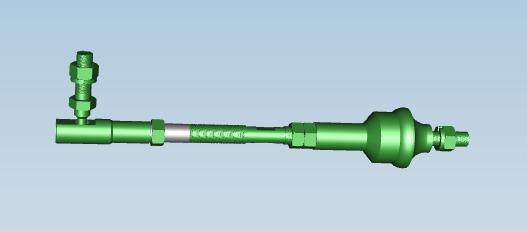 Adjustment rod assembly, dual soft shaft front operation, MK7