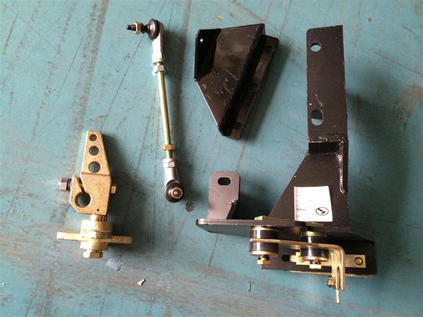 Three soft-axis rear control system assembly, 6DS180T