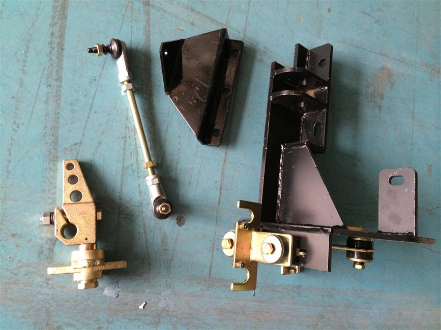 Three soft-axis rear control system assembly, 6DS180T-1
