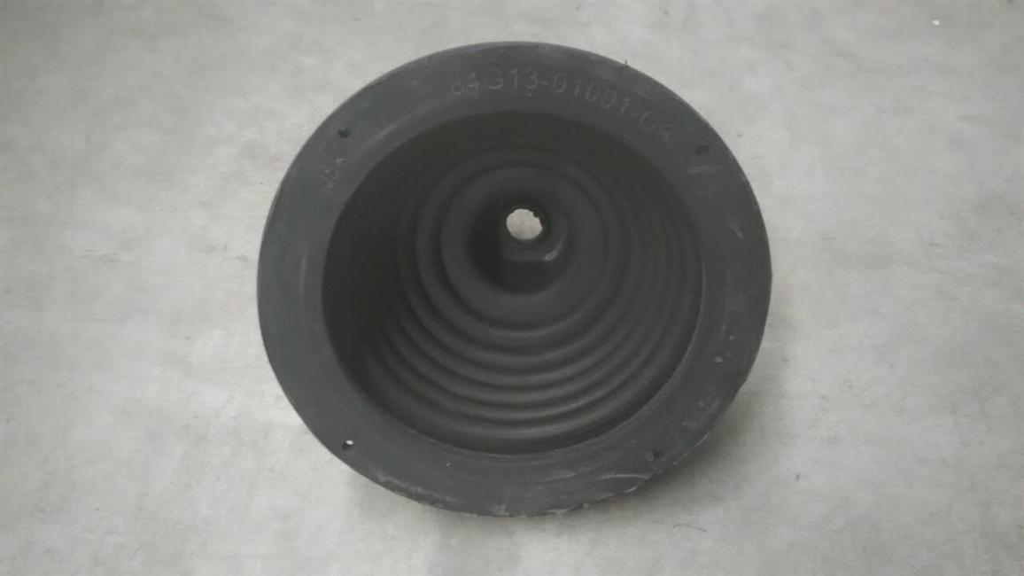 Dust cover-speed shift joystick, equipped with two soft shafts, black rubber belt fixed press ring