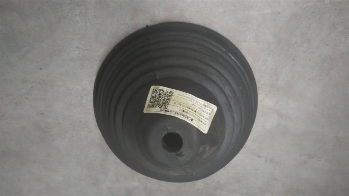 Dust cover-speed shift joystick, equipped with two soft shafts, black rubber belt fixed press ring-1