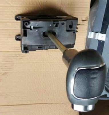 Speed-changing joystick, leather case, black, KT-EV