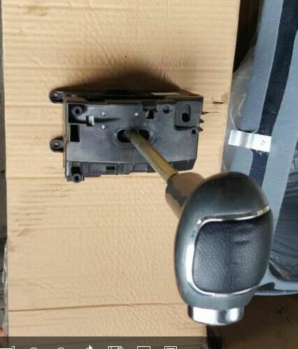 Speed-changing joystick, leather case, black, KT-EV-2