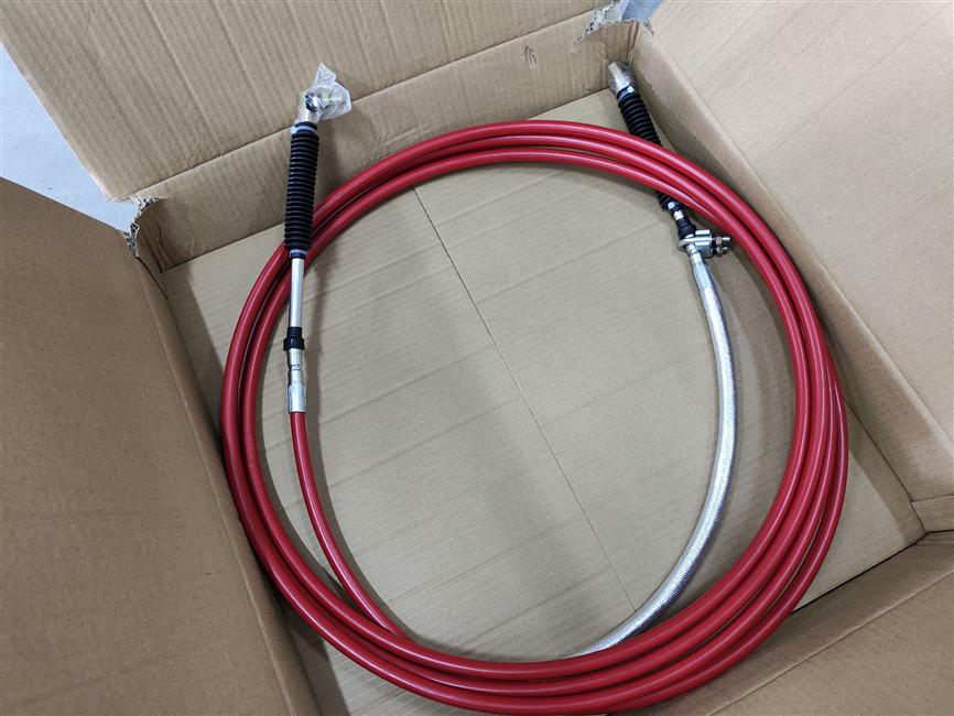 Selection soft shaft assembly, MK4 dual soft shaft operation, 8600mm