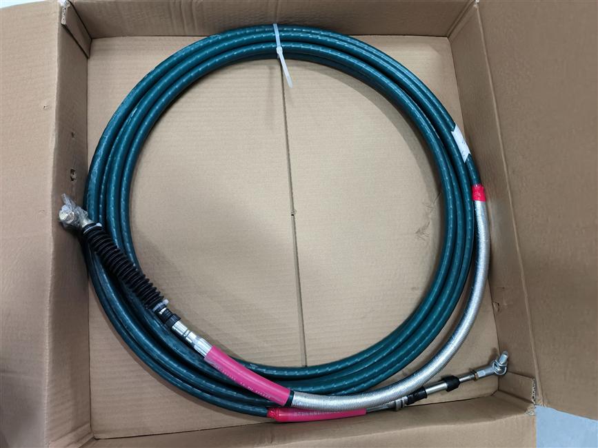 Selected gear soft shaft assembly, MK6, 10900mm, red mark