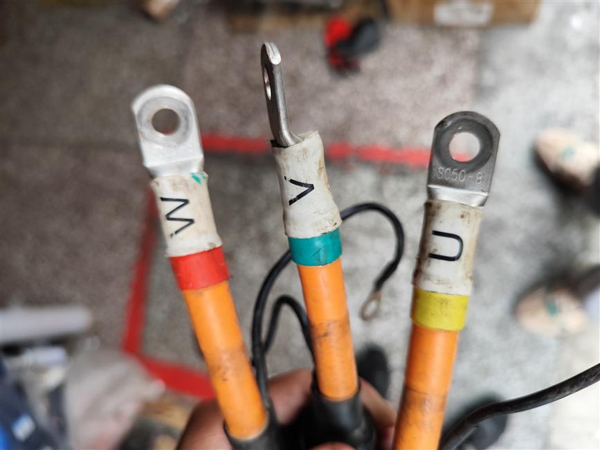 Моторная трехфазная проволока с защищенной проволокой, 221200053, KS2L-EV