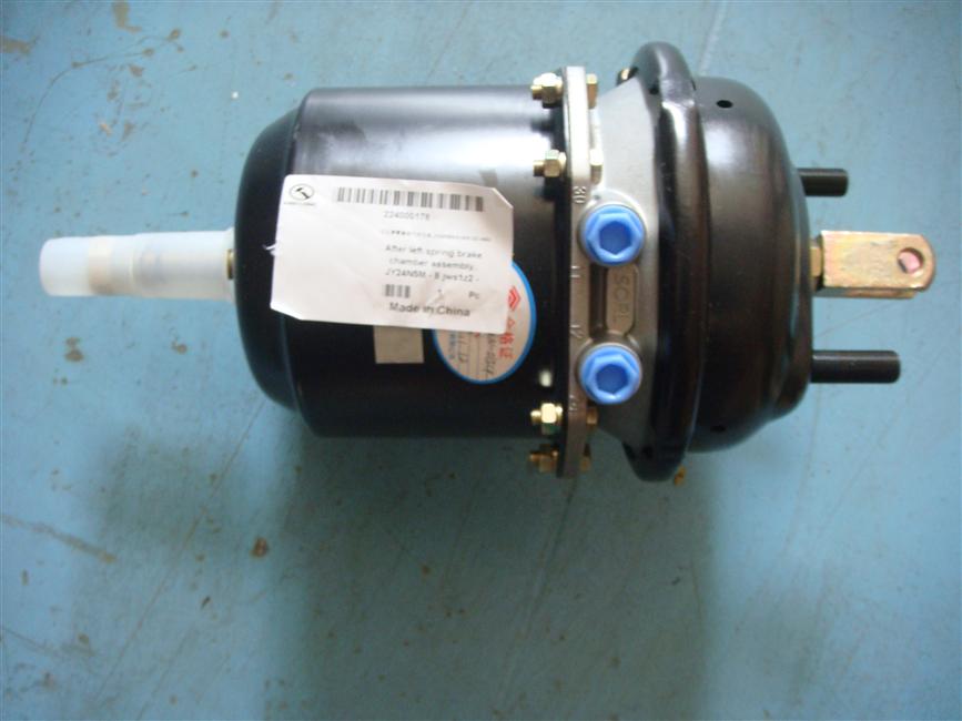 Rear left spring brake air chamber assembly, JY24N5M-8JWS1Z2-XMQ-2