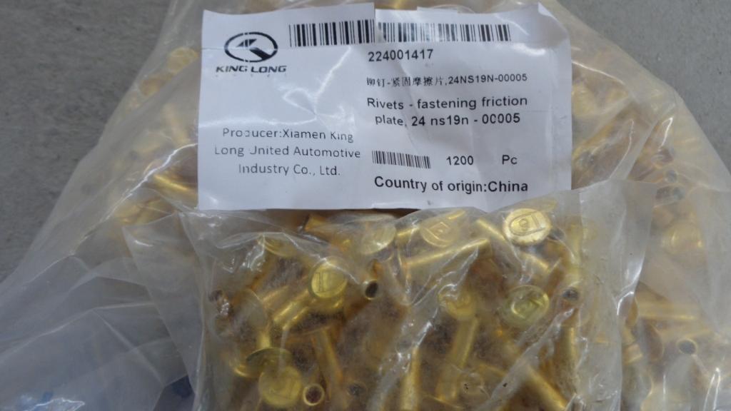 Rivet-tightening friction plate, 6*22, 24NS19N-00005