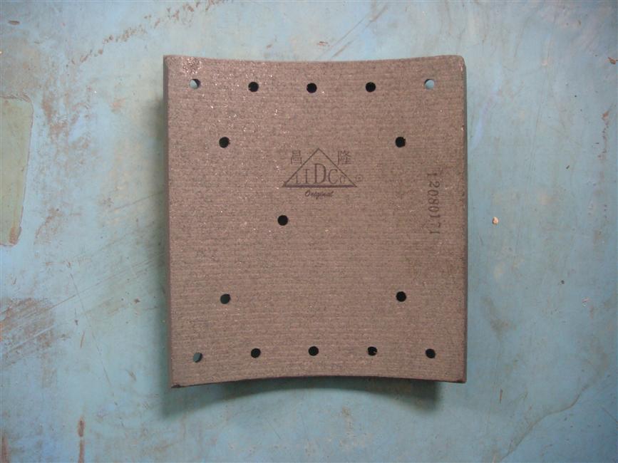 Rear brake friction plate, 15 holes, nails 7mm, thickness 15mm, 24NS19N-00005