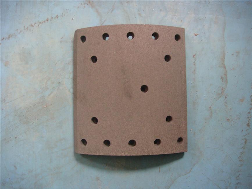 Rear brake friction plate, 15 holes, nails 7mm, thickness 15mm, 24NS19N-00005-2