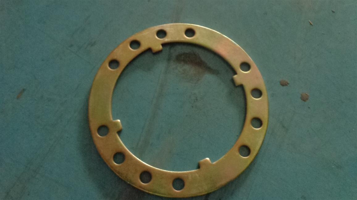 Locking washer-hub bearing adjustment nut, 24ZS27N-00005